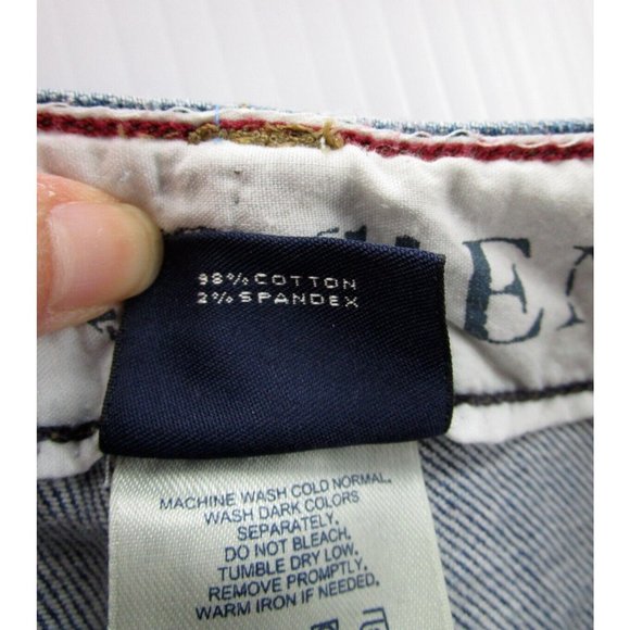 Lands End Jeans 14 Bootcut Original Fit Classic Waist Denim Pants Y2K - Picture 9 of 10